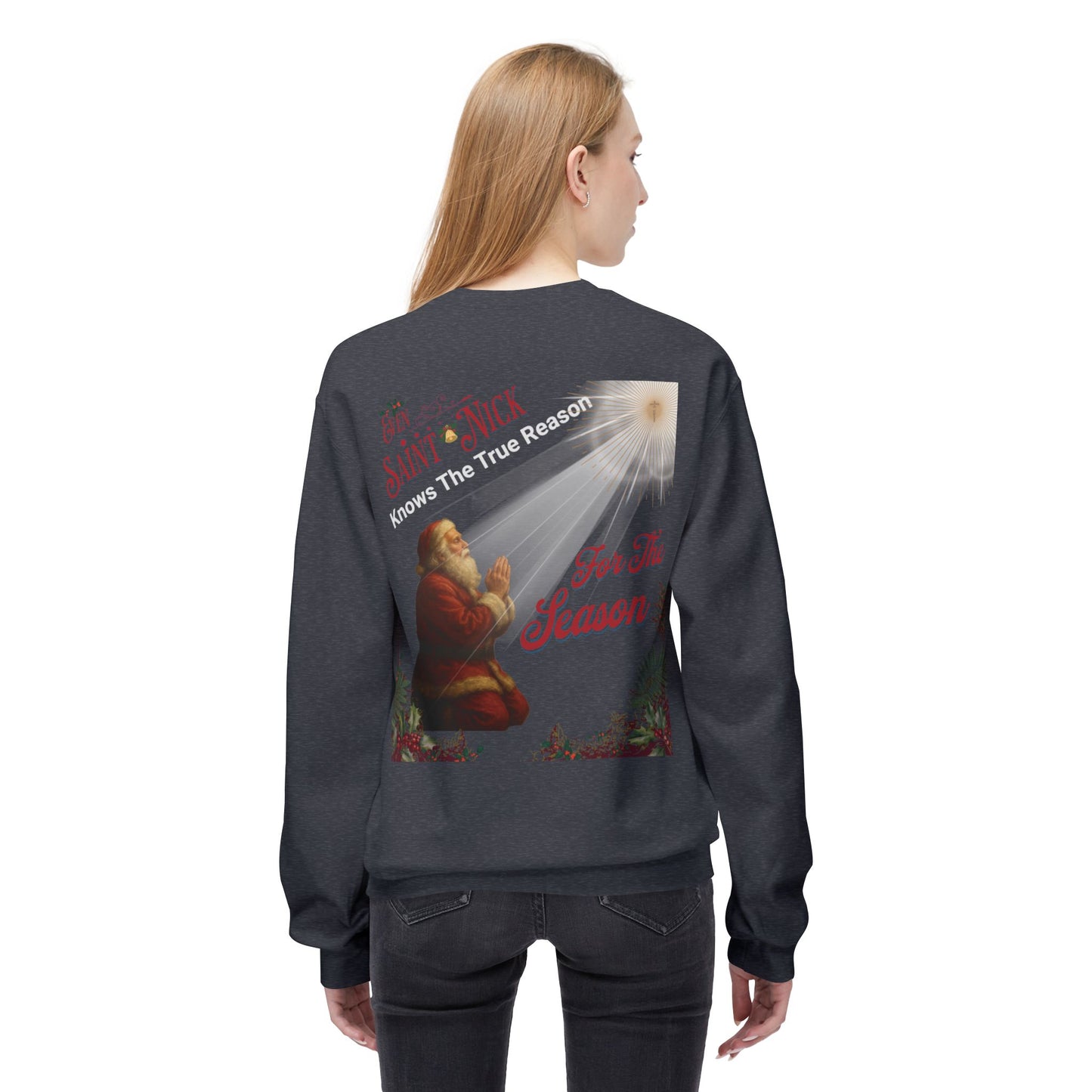 The True Reason of the Season Sweatshirt - Perfect for Holiday Celebrations