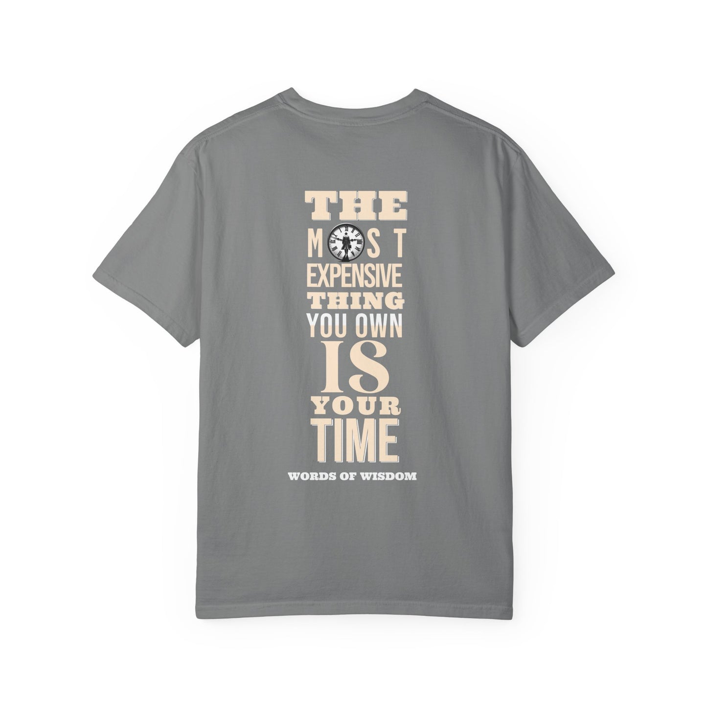 The Most Expensive Thing You Own T-Shirt – WoW Words of Wisdom