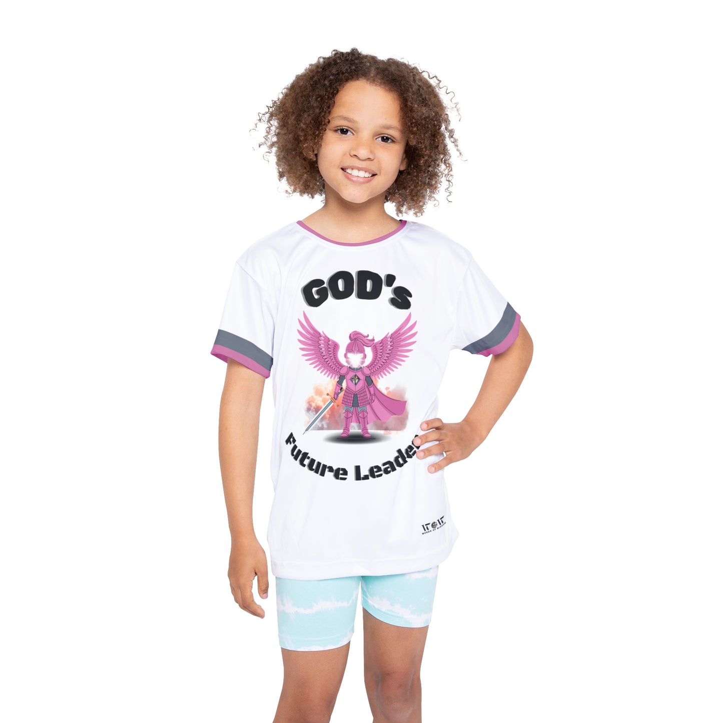 Girls Sports Jersey-God's Future Leader