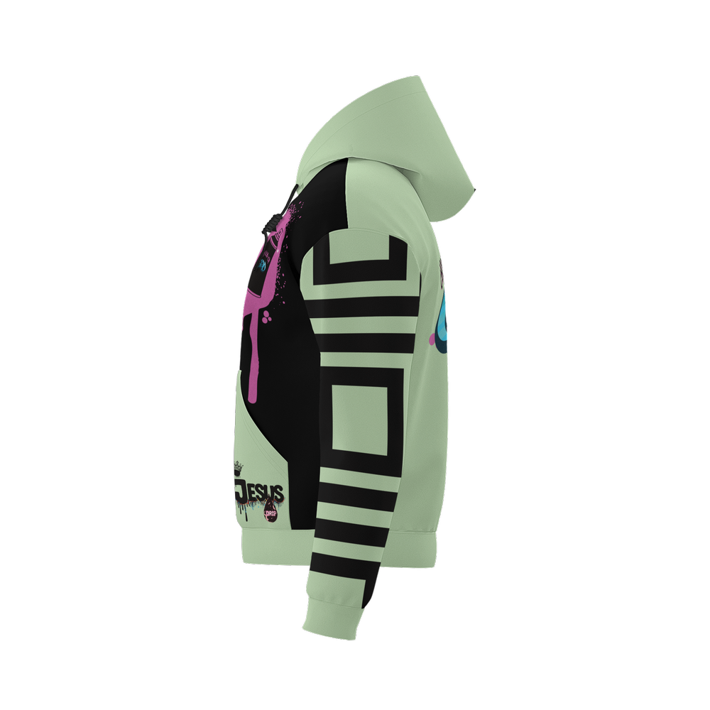 God's Child Jesus Drip - Drip with Purpose Hoodie_003