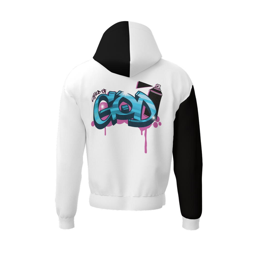 God's Child Jesus Drip - Drip with Purpose Pocket Hoodie_003
