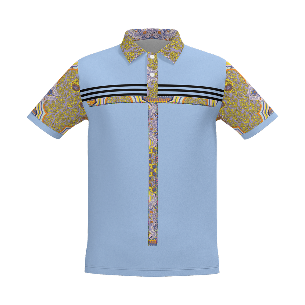 God is my Father Short-Sleeve Polo Shirt - Heavyweight 225g