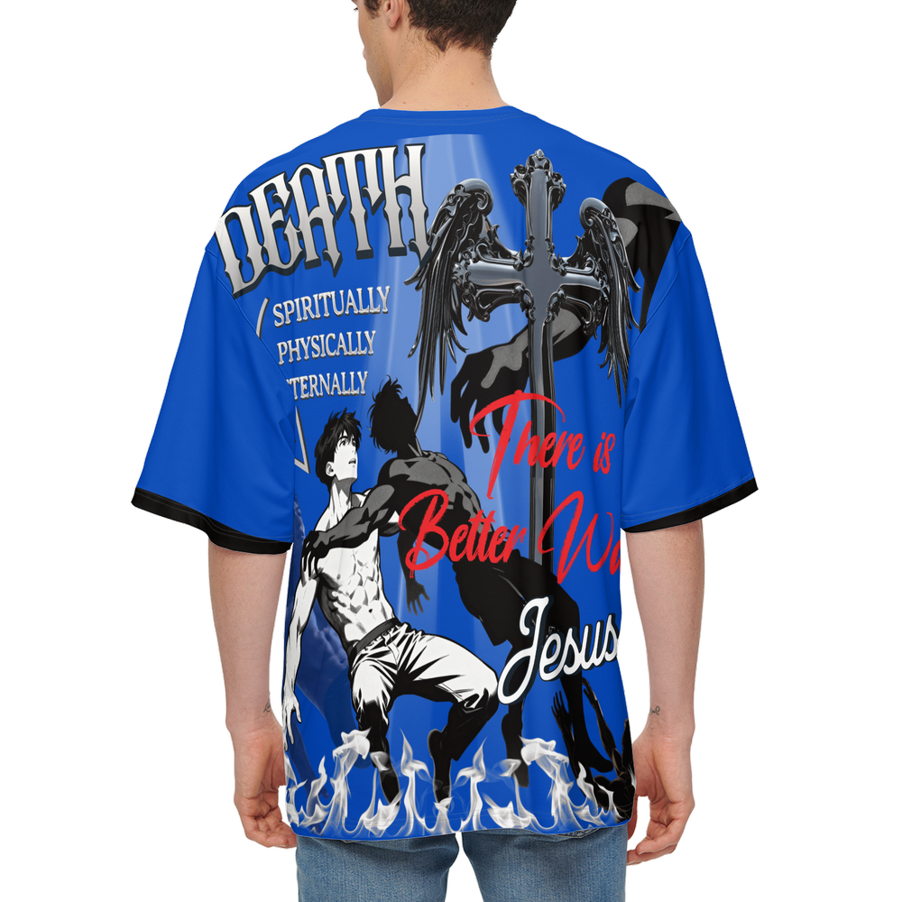 Men's Oversized Short-Sleeve T-Shirt-Heavyweight 225g