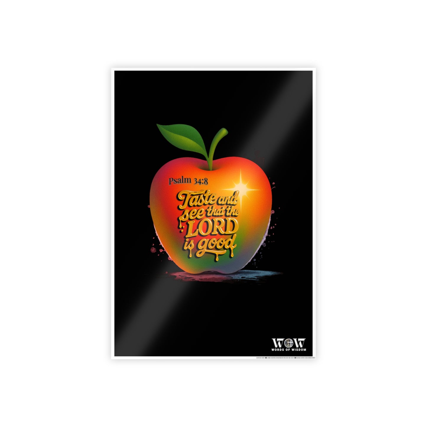 Taste and See- Poster/Banner Wall Decor...