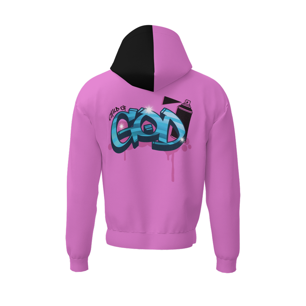 God's Child Jesus Drip - Drip with Purpose Pocket Hoodie_003