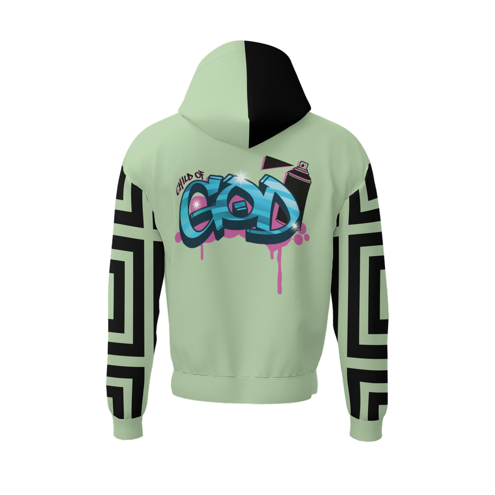 God's Child Jesus Drip - Drip with Purpose Hoodie_003