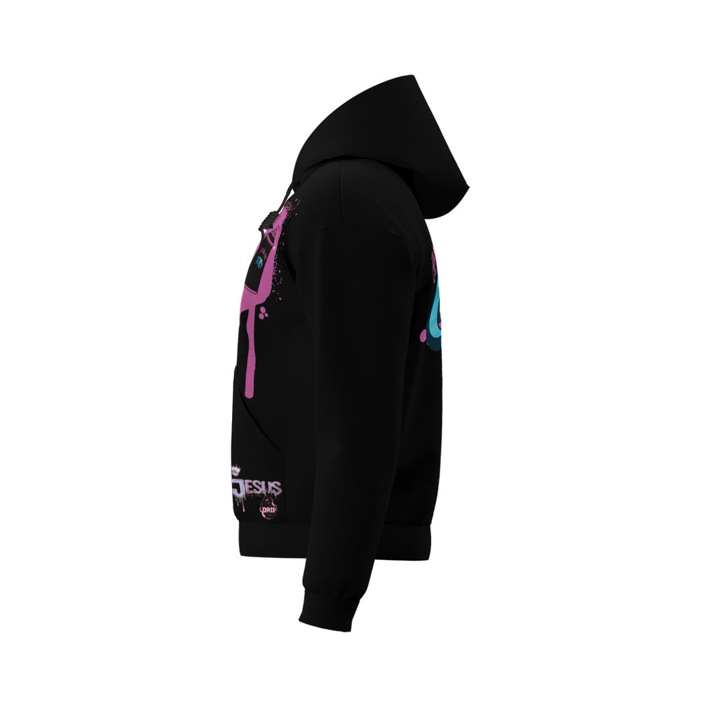 God's Child- Jesus Drip - Drip with Purpose Pocket Hoodie_003