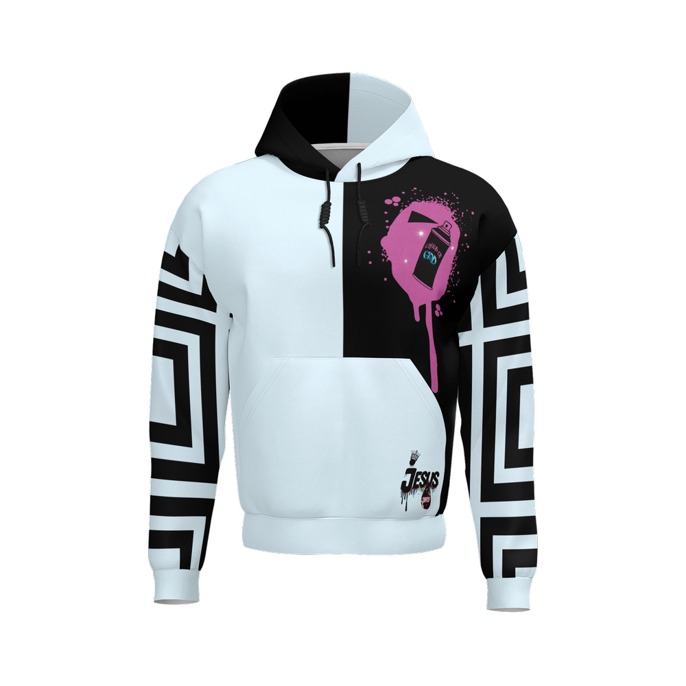 God's Child Jesus Drip - Drip with Purpose Pocket Hoodie_003