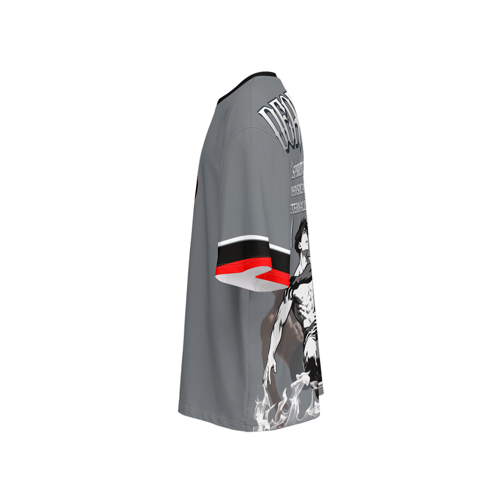 Men's Oversized Short-Sleeve T-Shirt-Heavyweight 225g