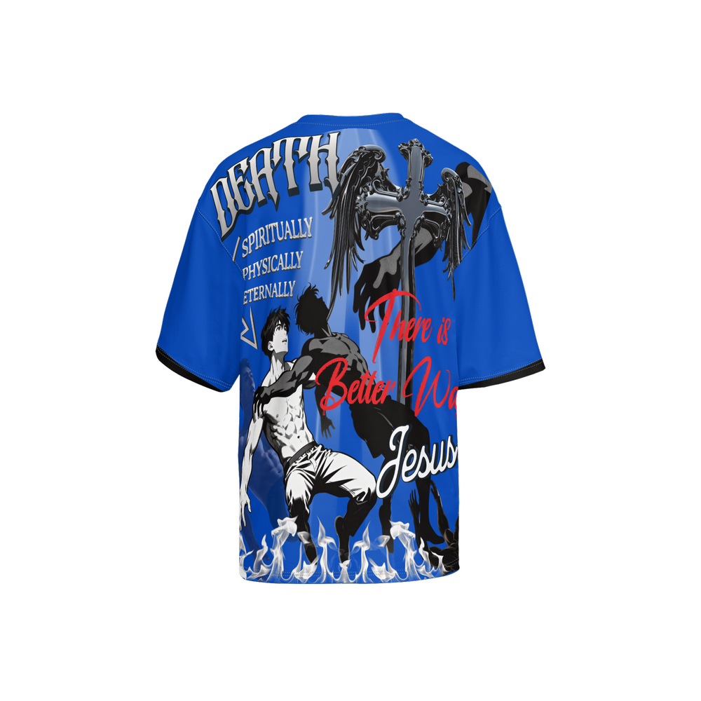 Men's Oversized Short-Sleeve T-Shirt-Heavyweight 225g