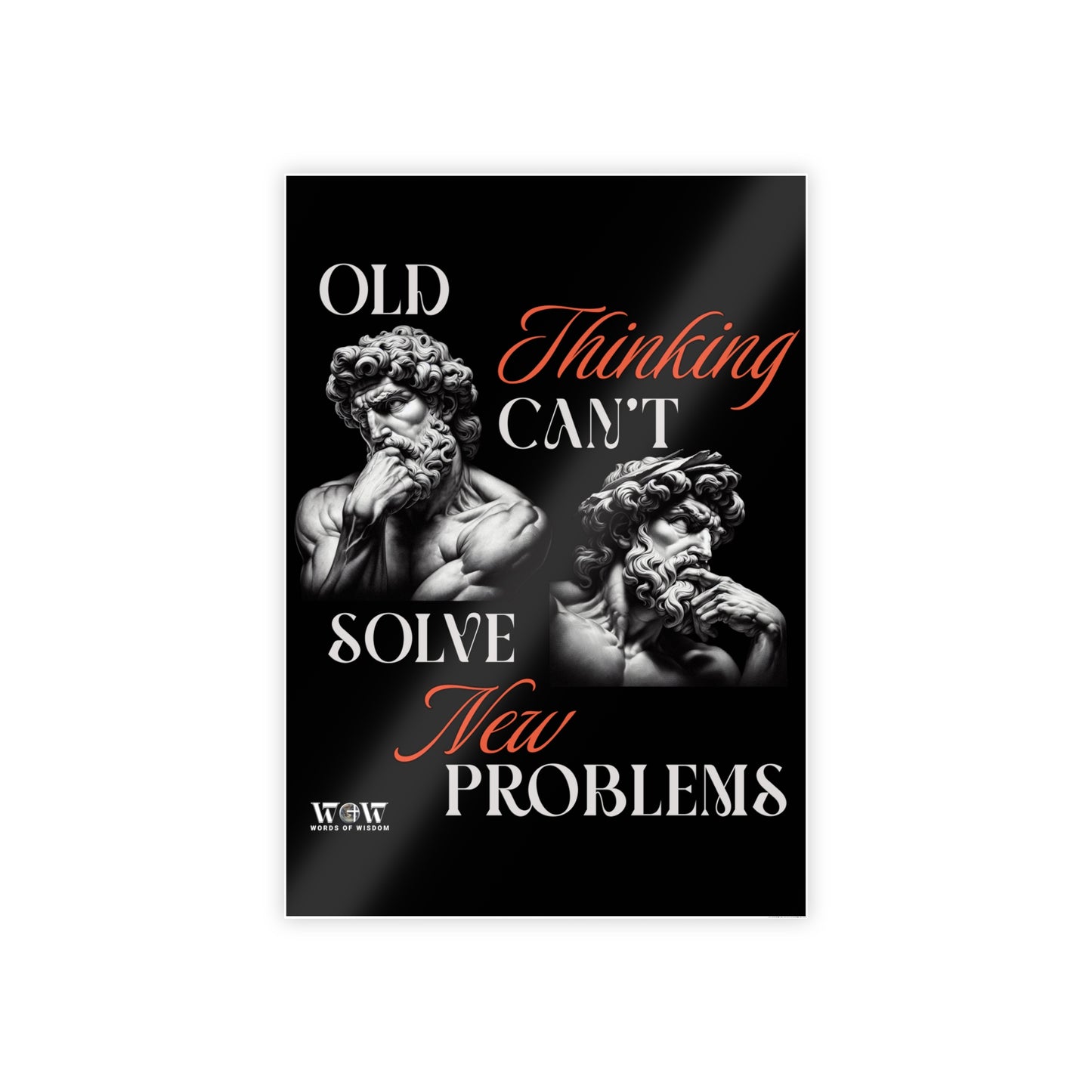 Glossy Motivational Poster | Faith Decor | Home, Office, Gifts, Christian Art, Wall Decor, Uplifting Message