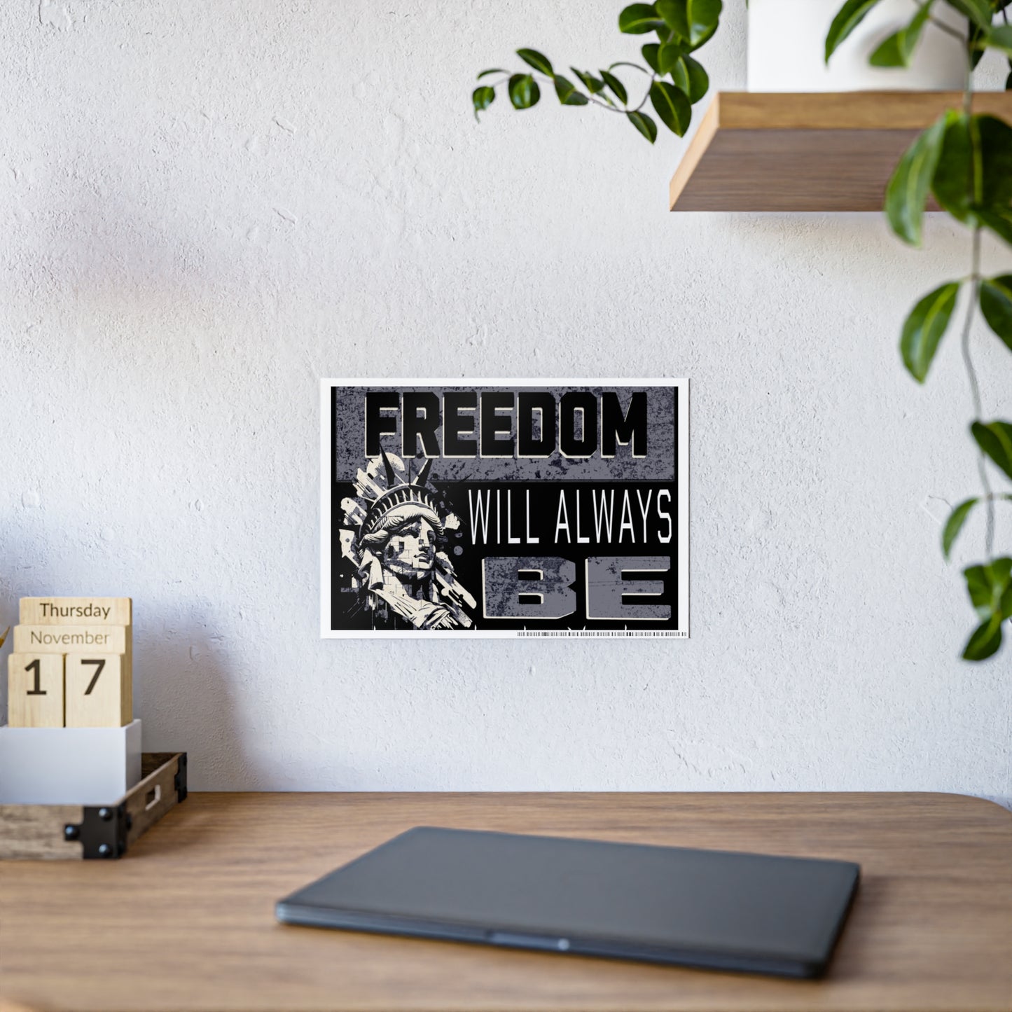 Inspiring Wall Art Print - Glossy Motivational Poster | Faith Decor | Home, Office, Gifts, Christian Art, Wall Decor, Uplifting Message