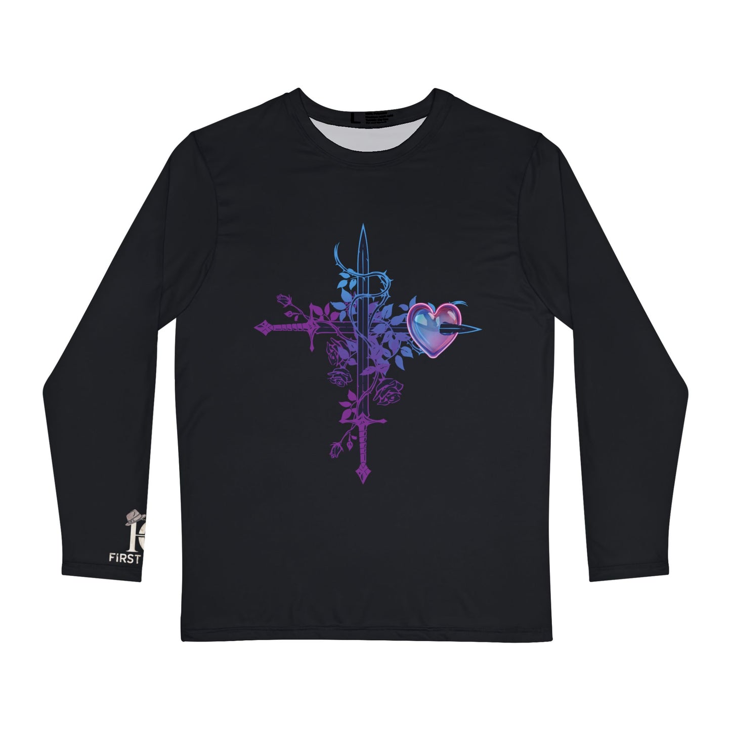 Copy of Copy of First Class Men's Long Sleeve Shirt for Men, Statement Tee, Inspirational Gift, Casual Style, Faith-Based Apparel