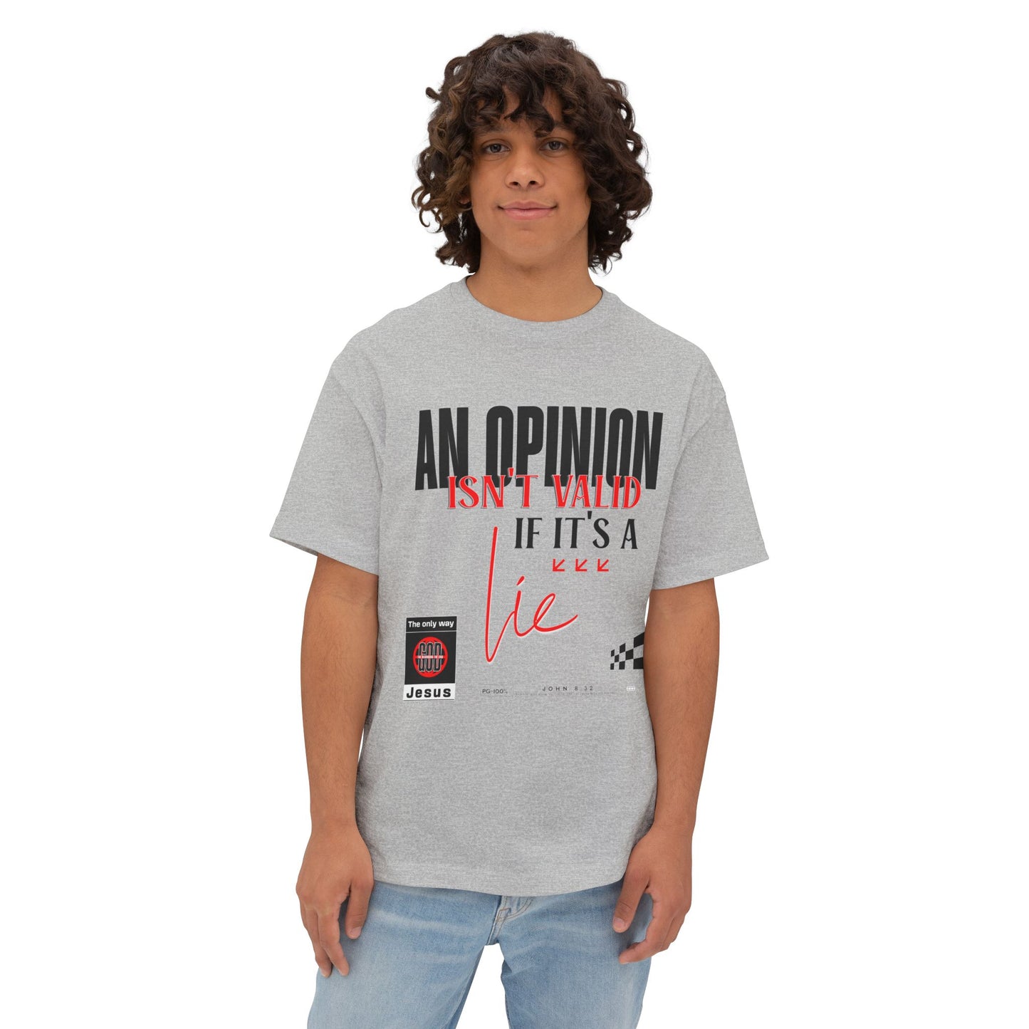 An Opinion Doesn’t Matter Tee — WoW — Words of Wisdom