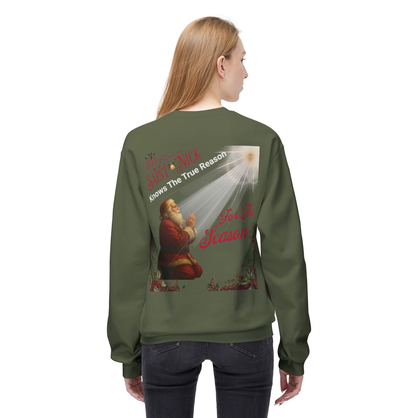 The True Reason of the Season Sweatshirt - Perfect for Holiday Celebrations