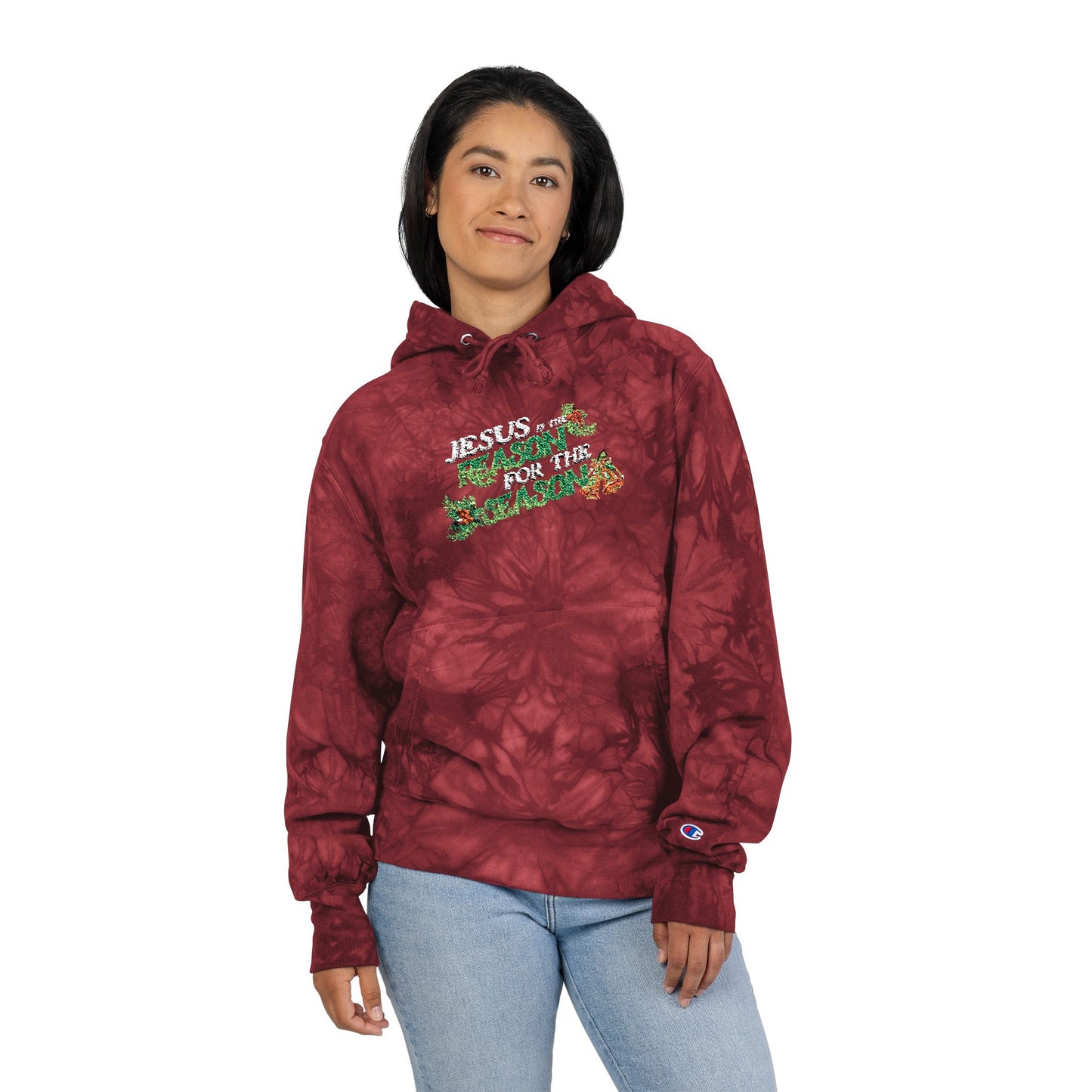 LIT🔥high-end apparel-The reason for the season" Tie-Dye Hoodie