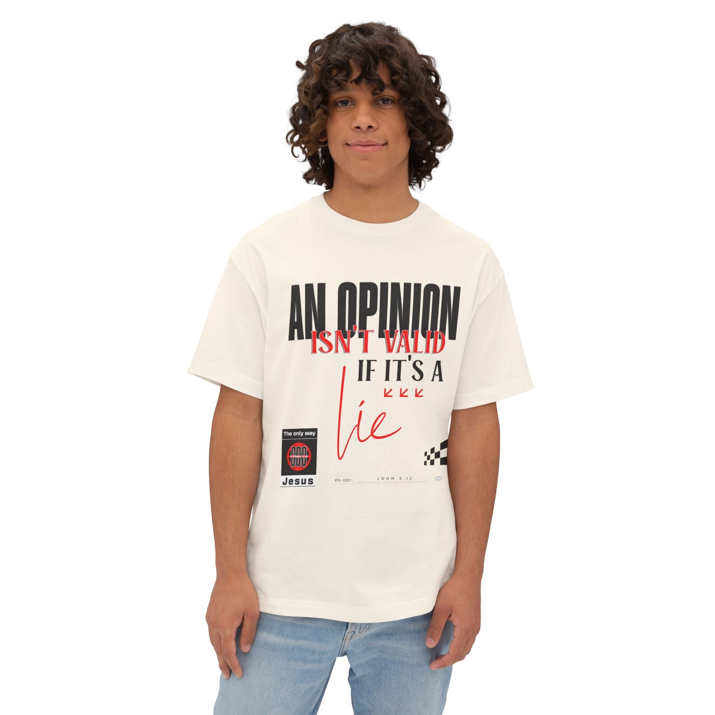 An Opinion Doesn’t Matter Tee — WoW — Words of Wisdom