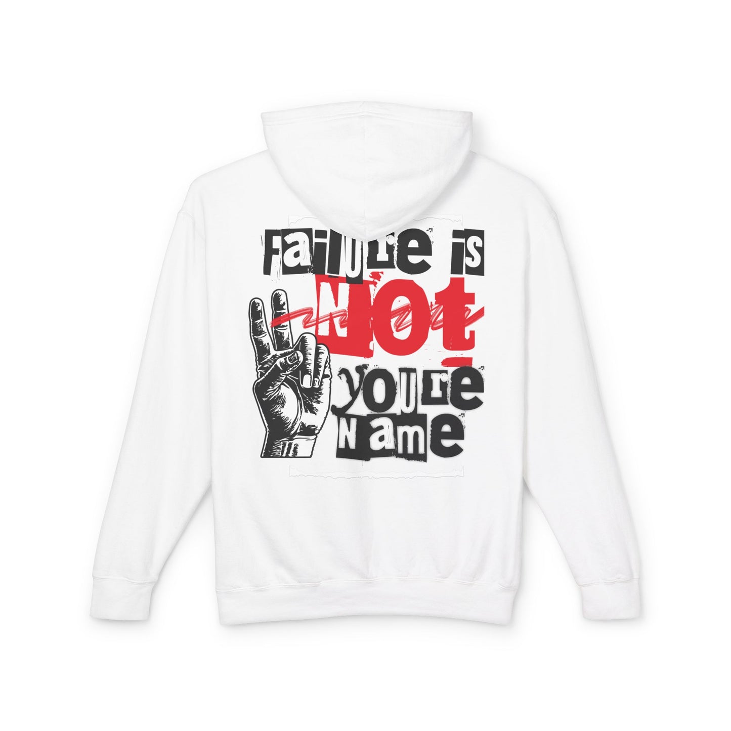 Failure is Not Your Name Hoodie-Jesus Drip Apparel