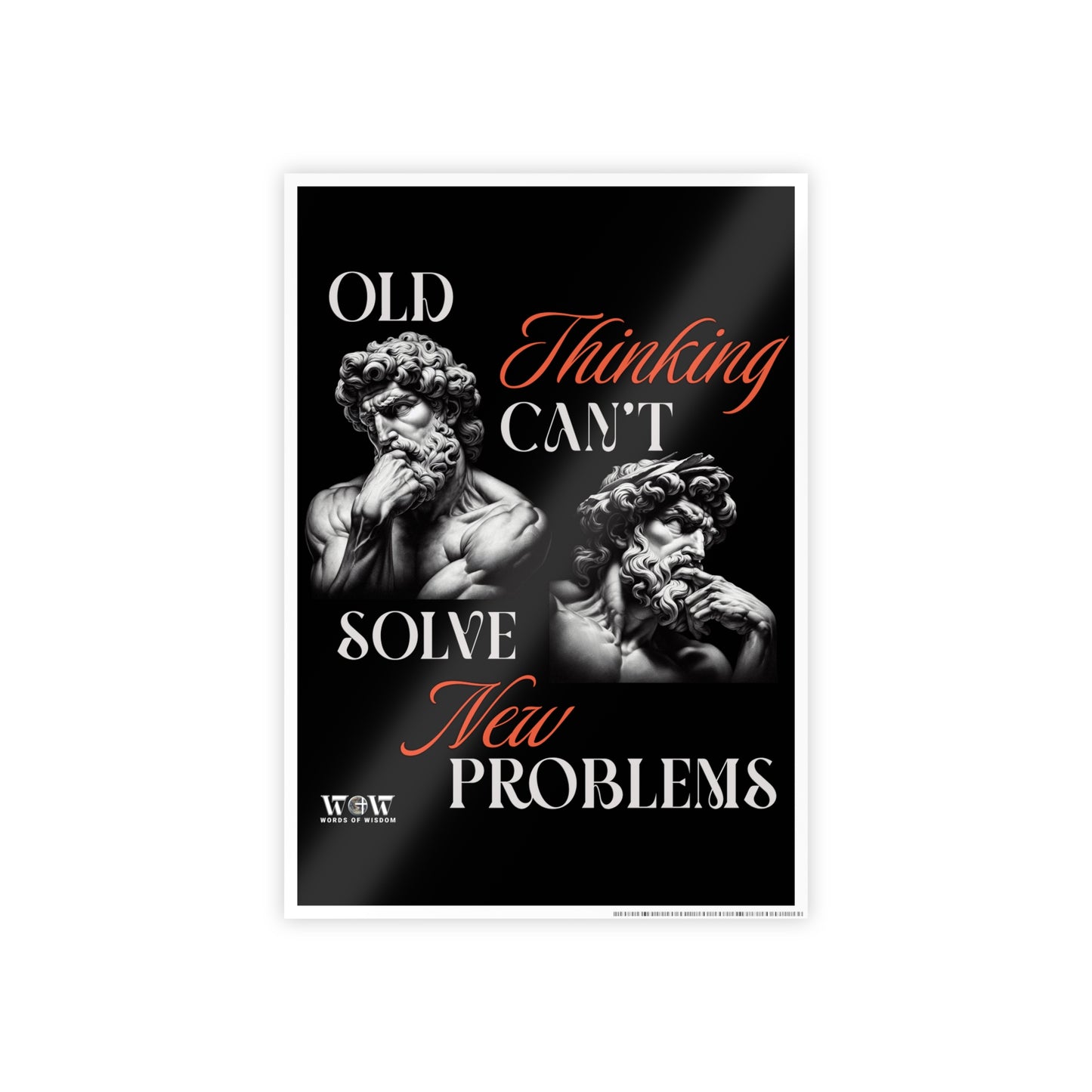 Glossy Motivational Poster | Faith Decor | Home, Office, Gifts, Christian Art, Wall Decor, Uplifting Message