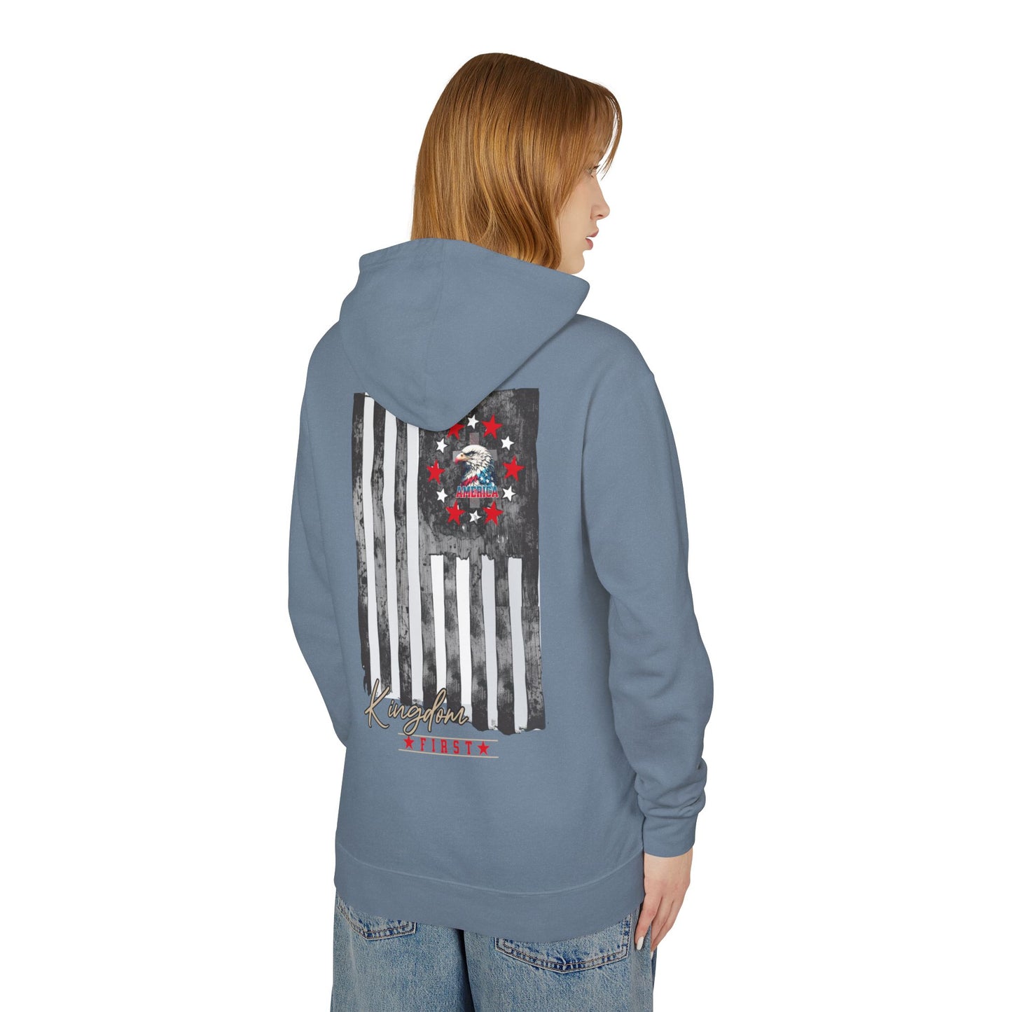 American Flag Hoodie — Kingdom First