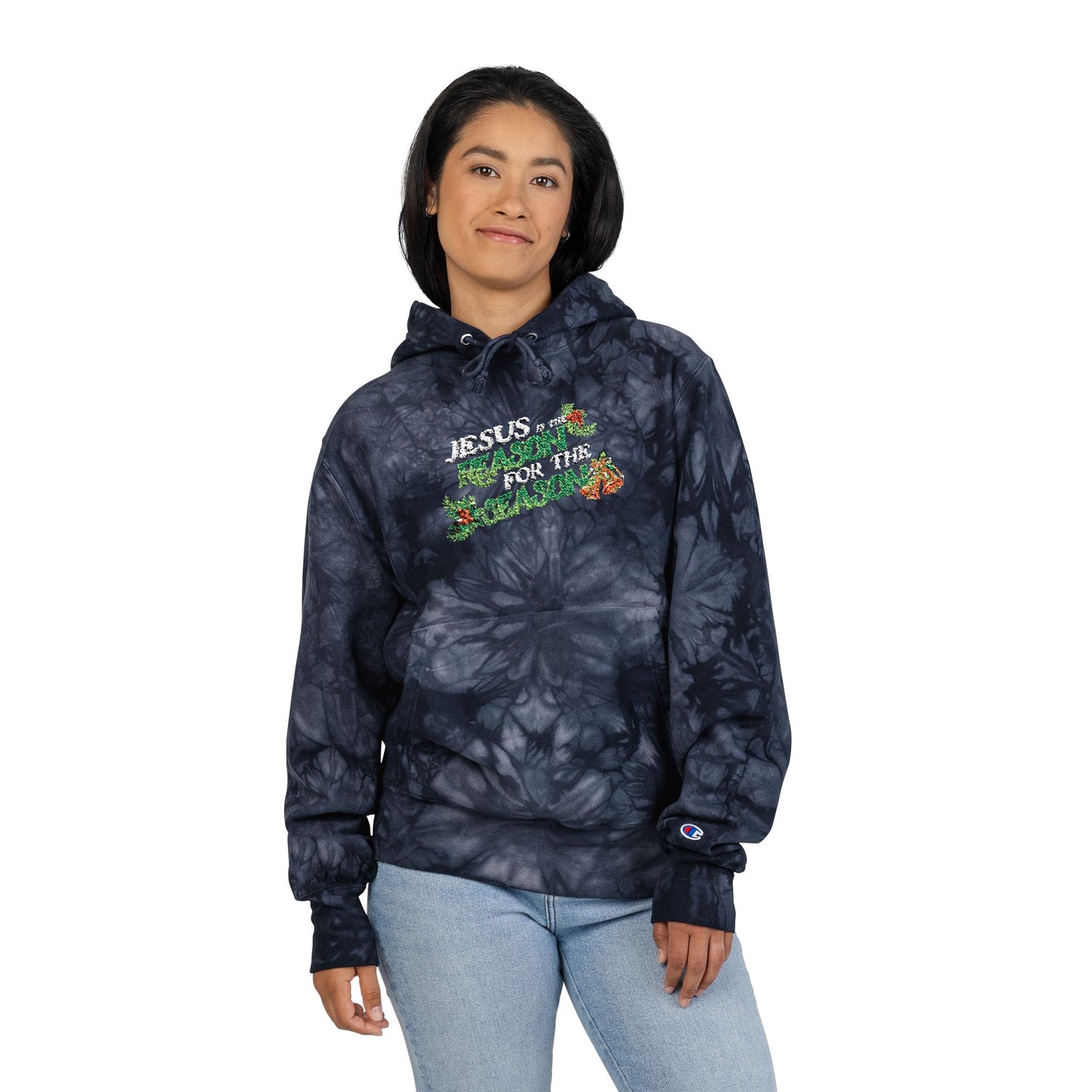 LIT🔥high-end apparel-The reason for the season" Tie-Dye Hoodie