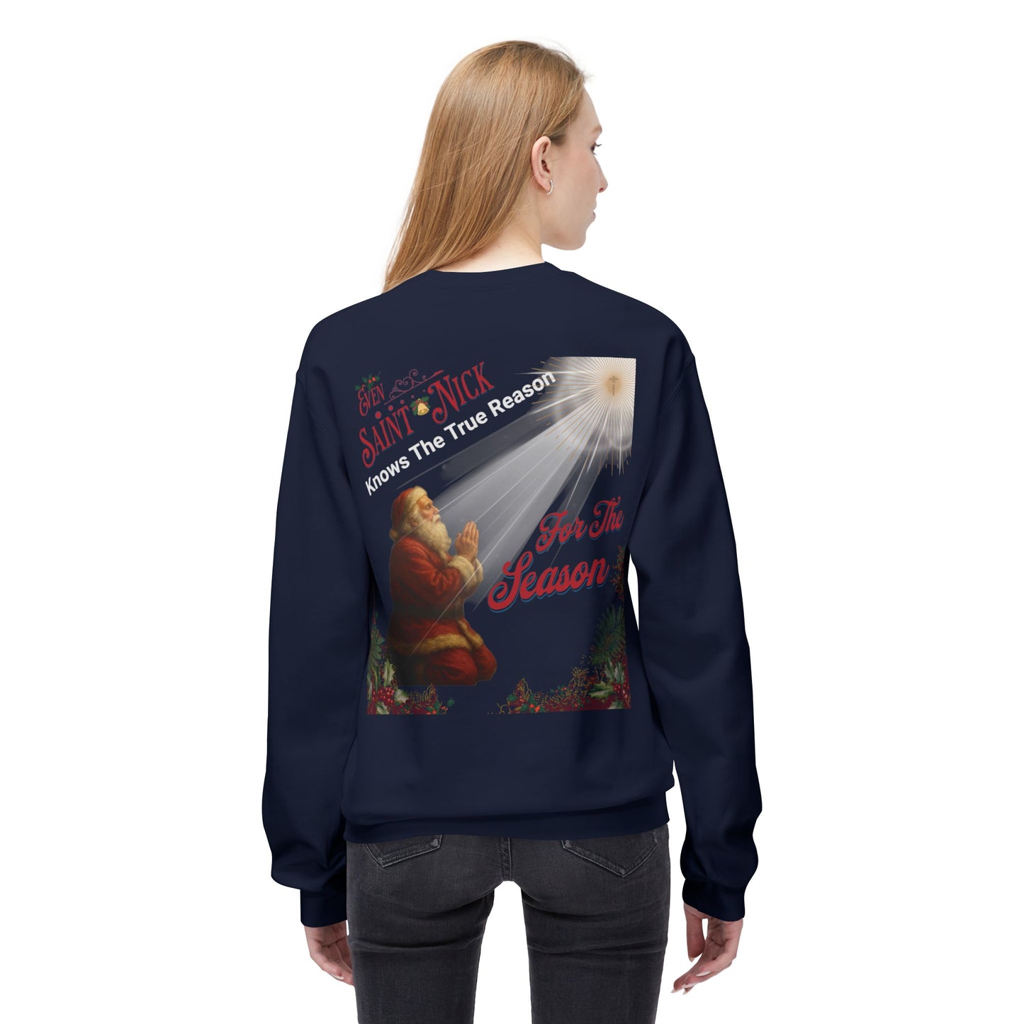 The True Reason of the Season Sweatshirt - Perfect for Holiday Celebrations