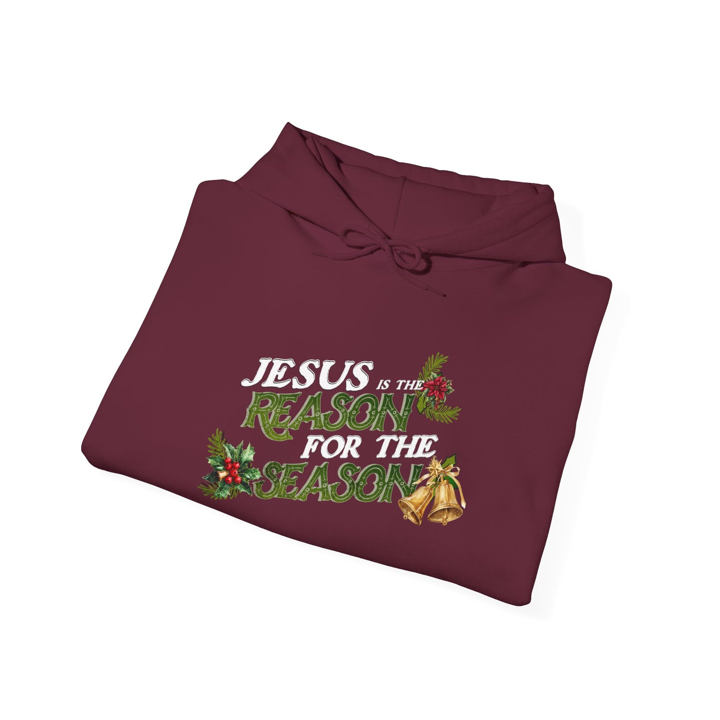 Reason for the Season Hoodie – Christmas Holiday Graphic Sweatshirt