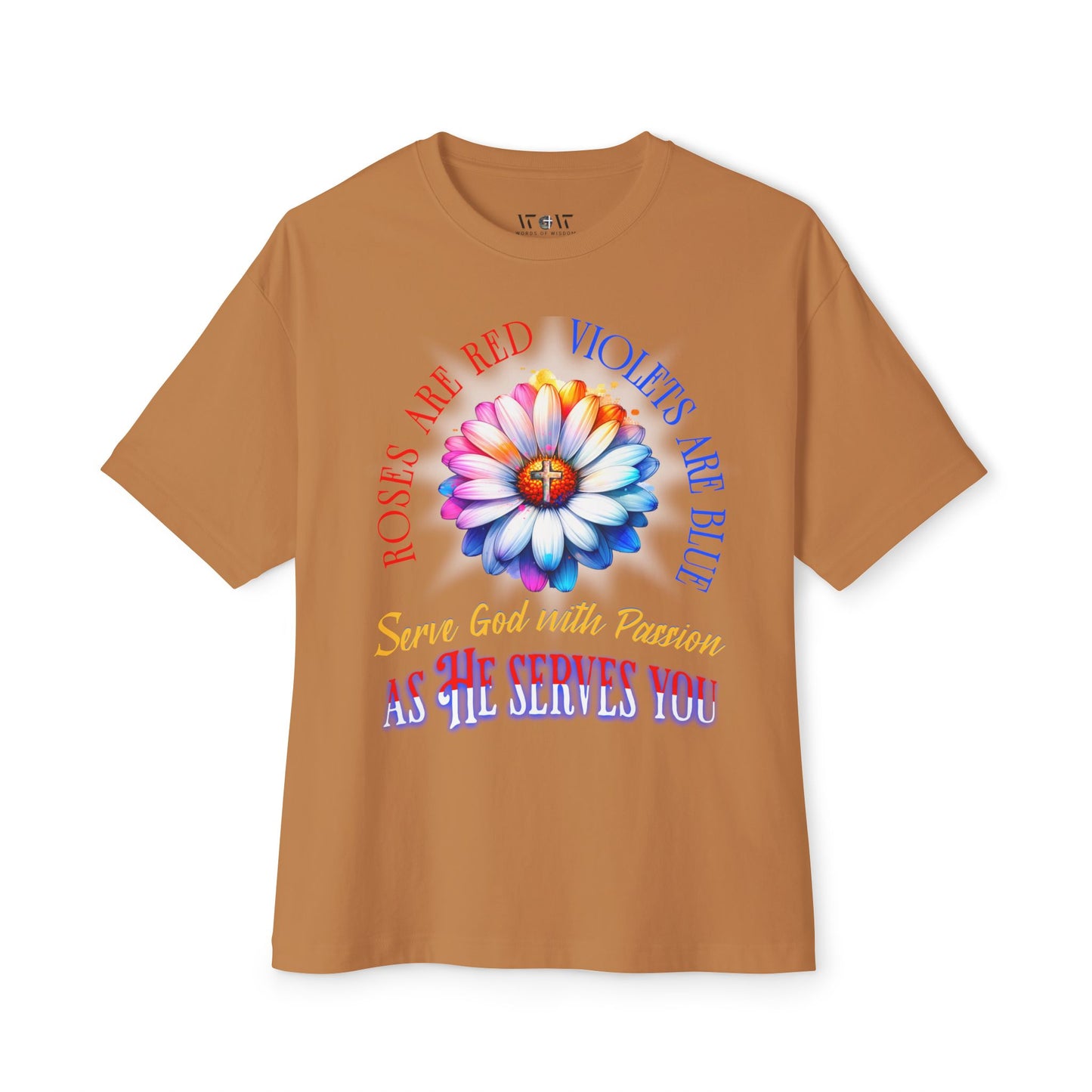 Roses and Violets Tee — "Roses Are Red, Violets Are Blue" Inspirational Graphic T-Shirt