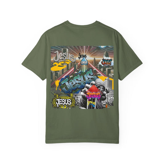 Graffiti Drip T-Shirt – Jesus Drip - Drip with Purpose