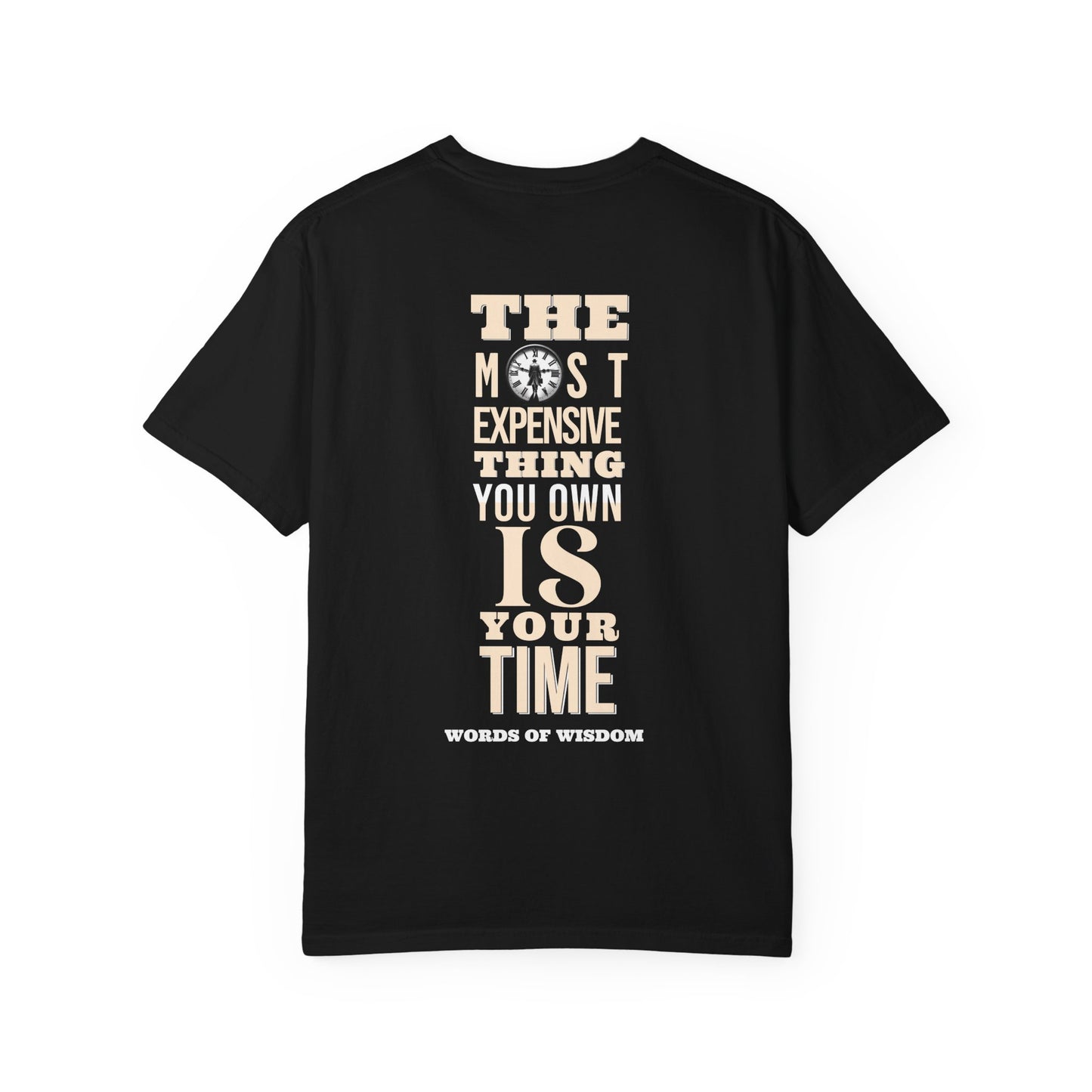 The Most Expensive Thing You Own T-Shirt – WoW Words of Wisdom