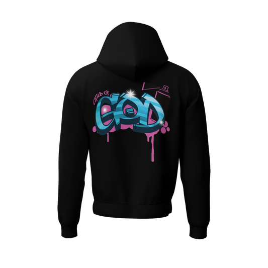 God's Child- Jesus Drip - Drip with Purpose  Pocket Hoodie_003