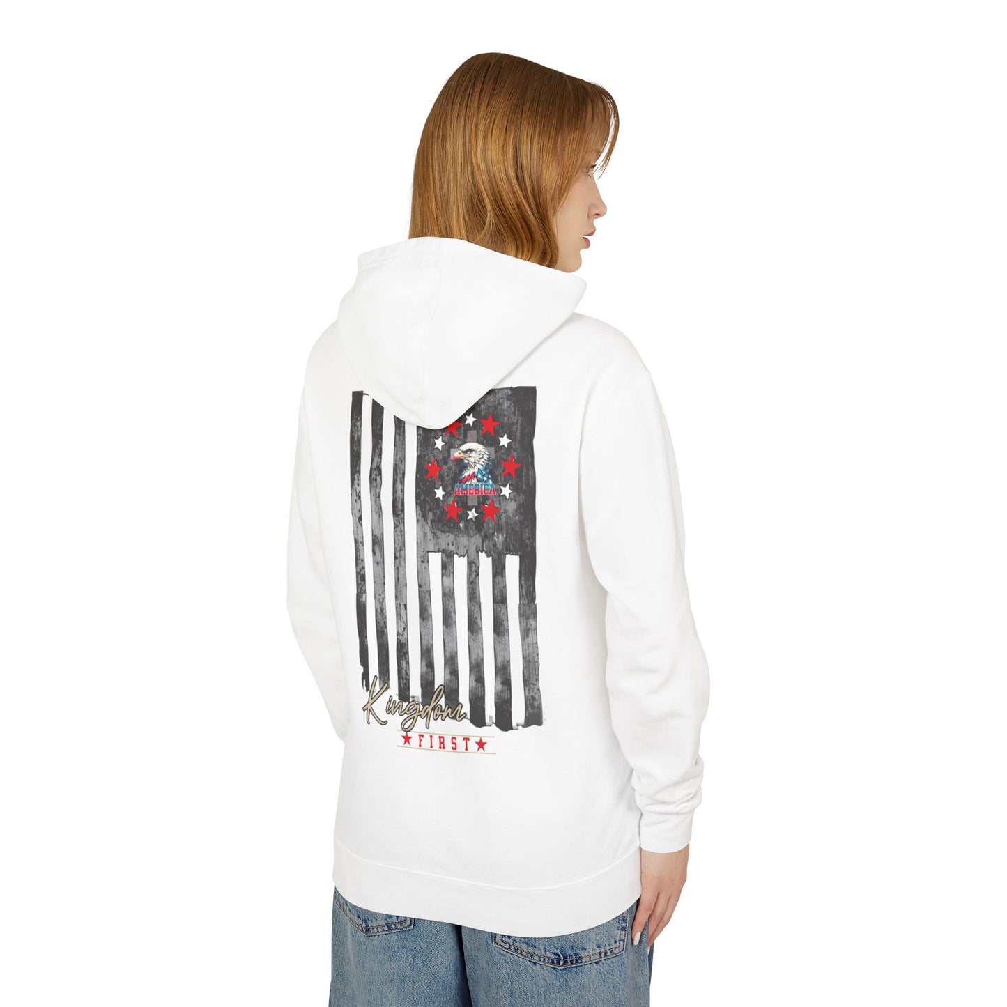 American Flag Hoodie — Kingdom First