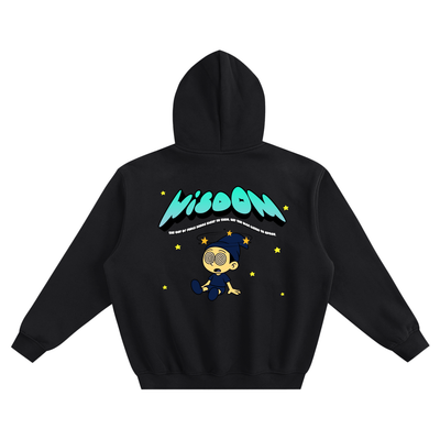Blue Star (Fools Despise Wisdom) Wisdom Boxy Hoodie