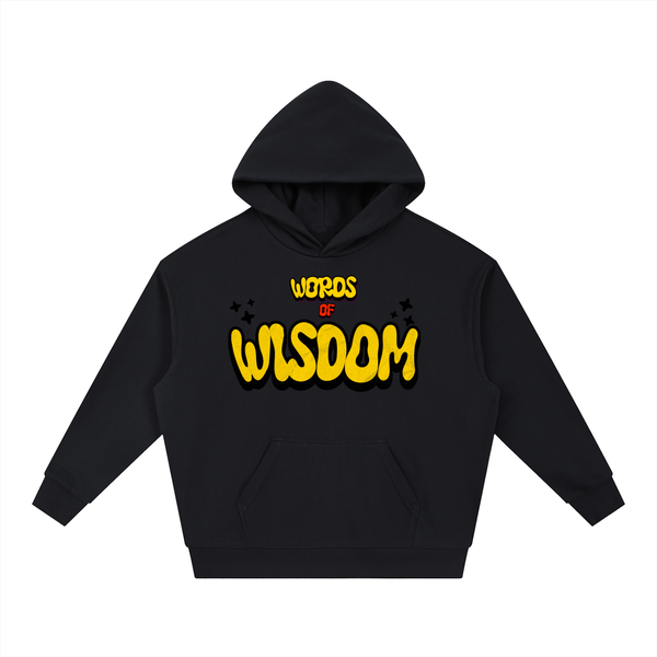 God Gives Wisdom Boxy Heavyweight Hoodie