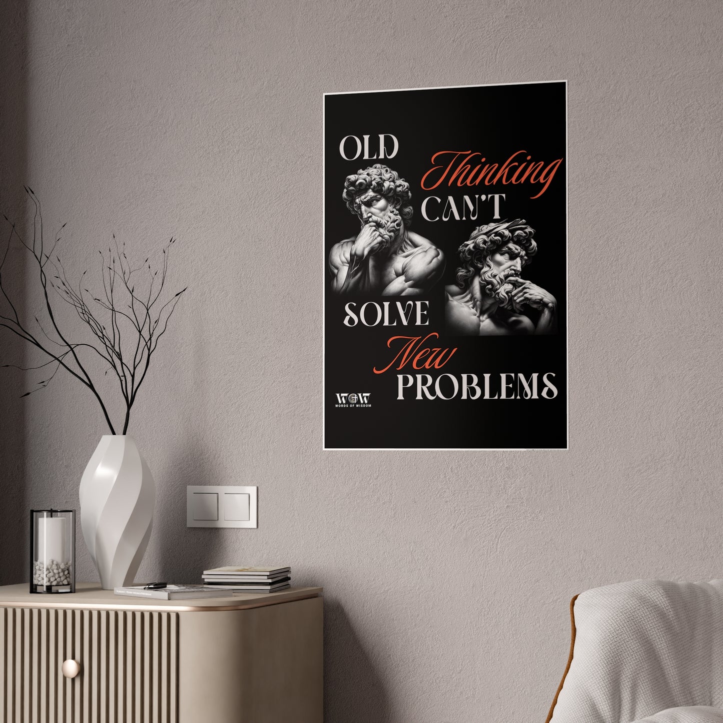 Glossy Motivational Poster | Faith Decor | Home, Office, Gifts, Christian Art, Wall Decor, Uplifting Message