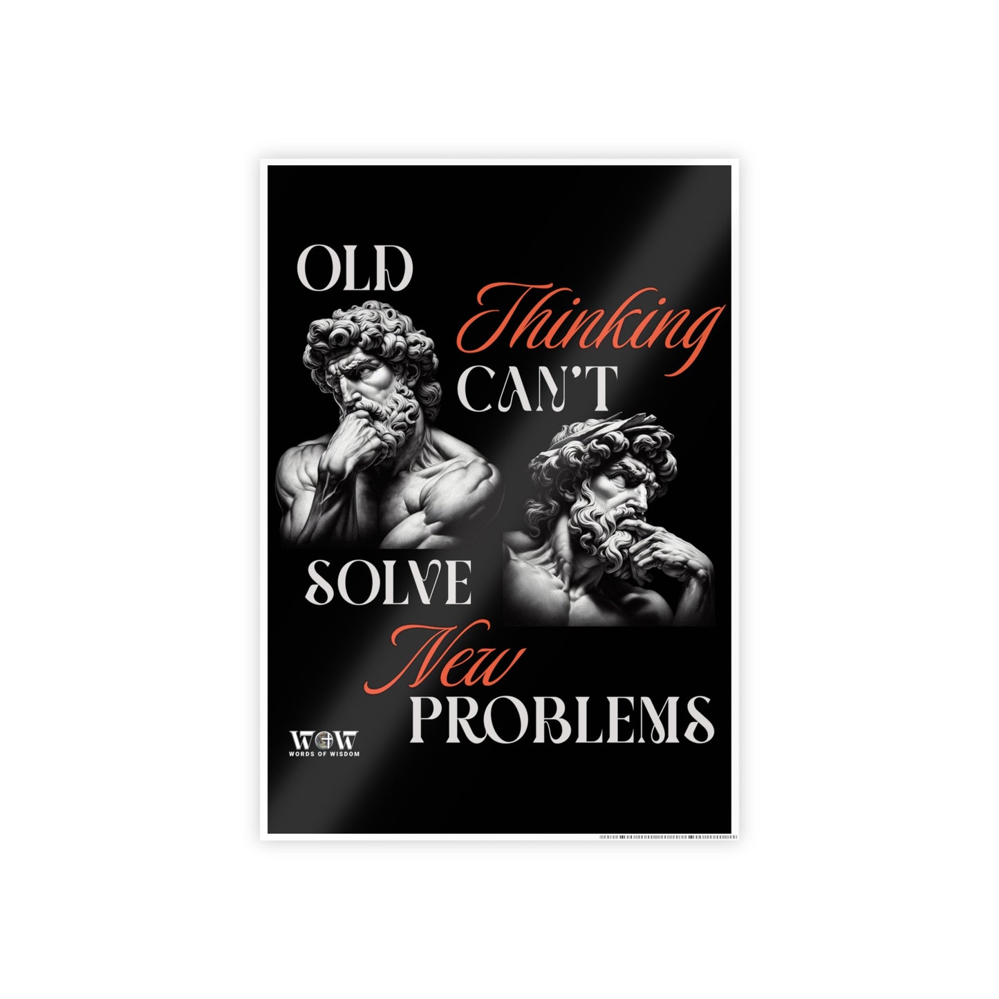 Glossy Motivational Poster | Faith Decor | Home, Office, Gifts, Christian Art, Wall Decor, Uplifting Message