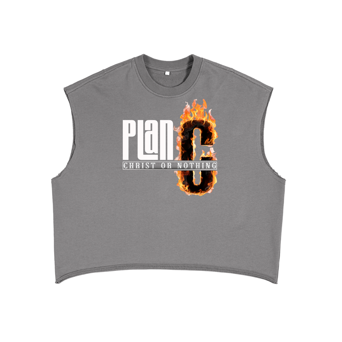 French Terry Boxy Tank Top