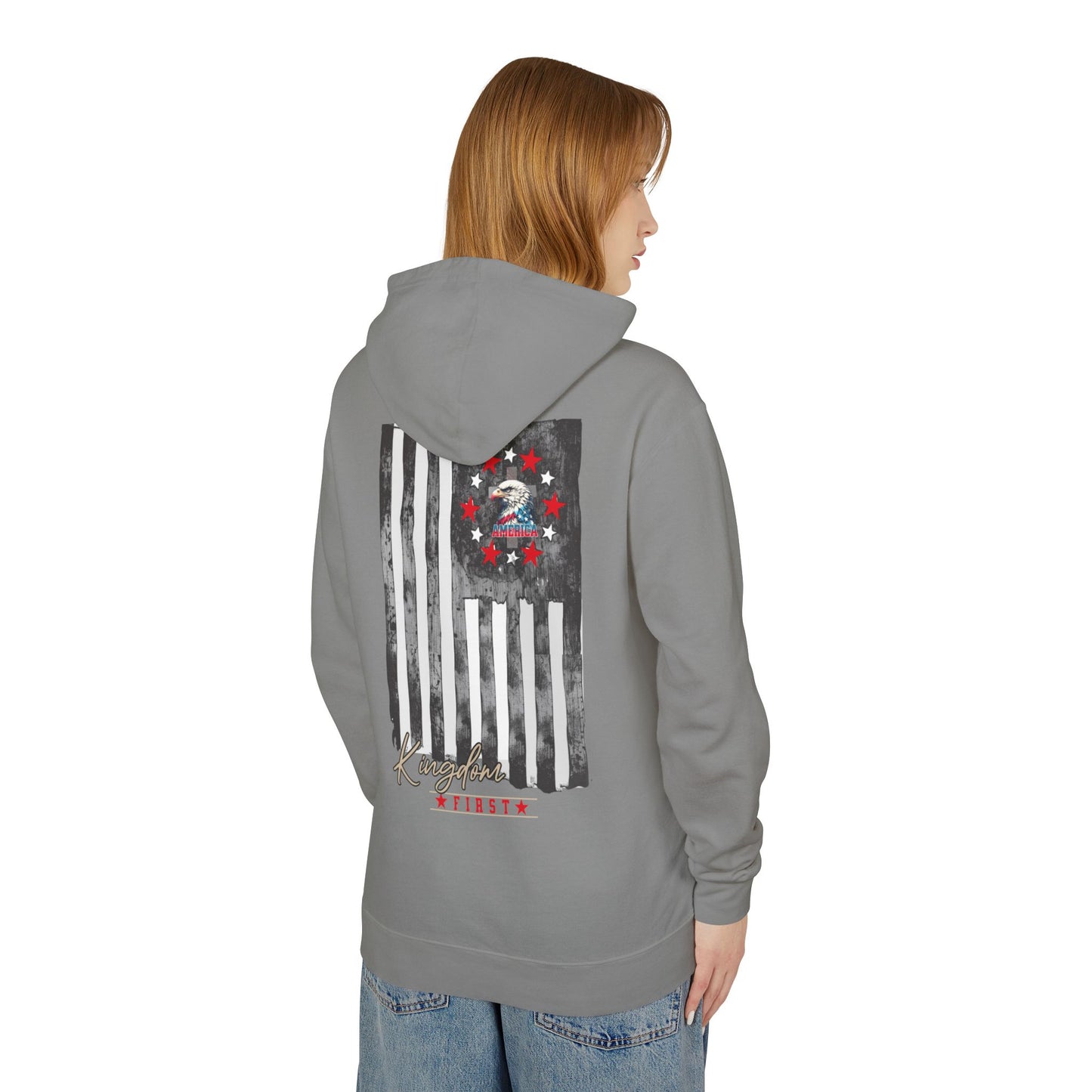 American Flag Hoodie — Kingdom First