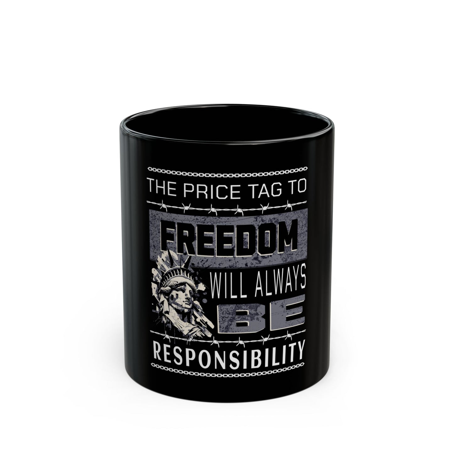 Wisdom Quote Black Mug