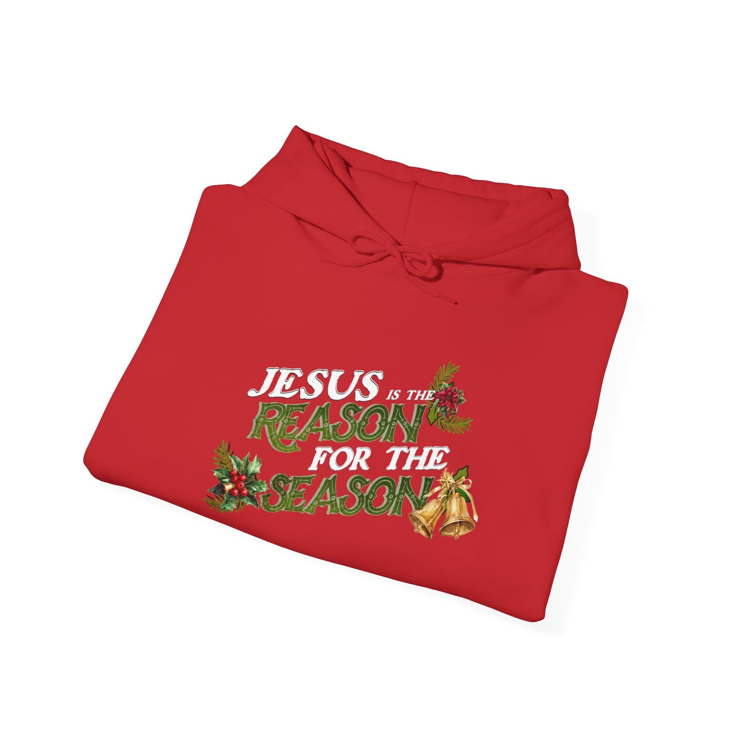 Reason for the Season Hoodie – Christmas Holiday Graphic Sweatshirt