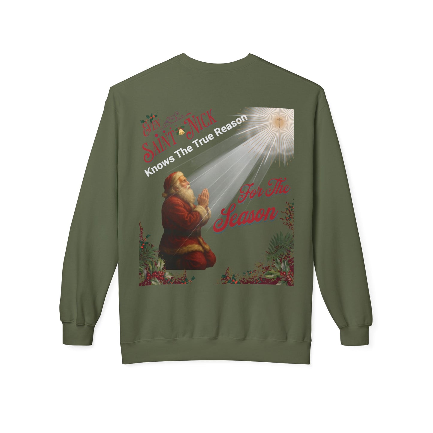 The True Reason of the Season Sweatshirt - Perfect for Holiday Celebrations