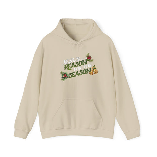 Reason for the Season Hoodie – Christmas Holiday Graphic Sweatshirt