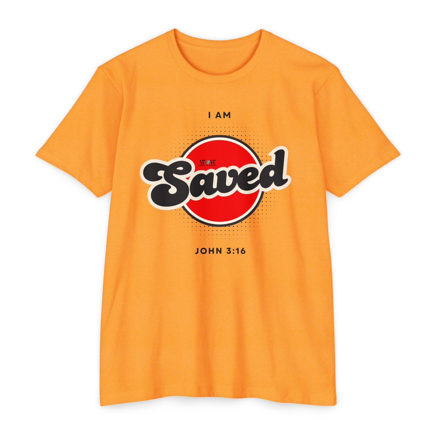 Saved John 3:16 Christian T-Shirt — I Am Collection — Wear the Identity Heaven Spoke Over You