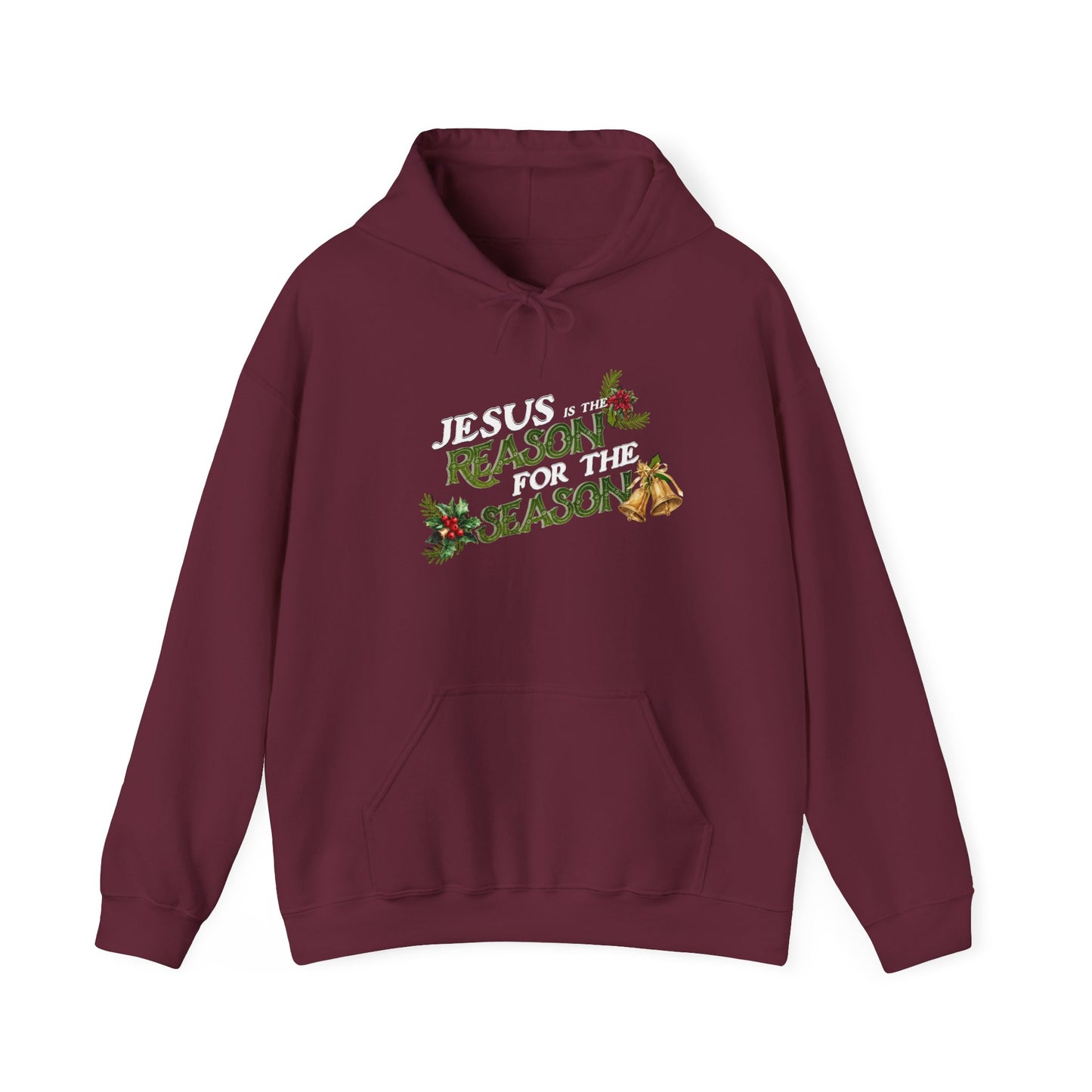 Reason for the Season Hoodie – Christmas Holiday Graphic Sweatshirt