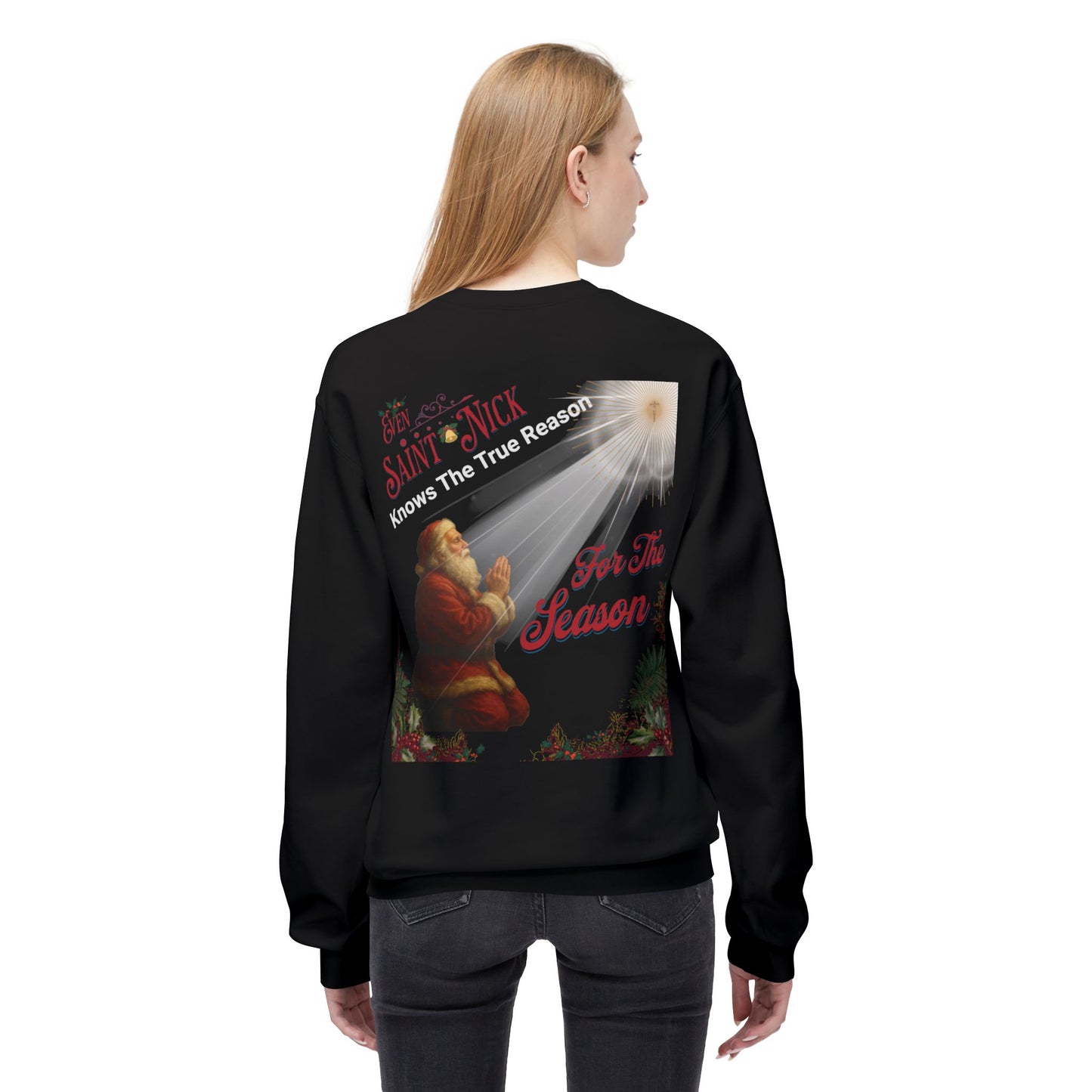 The True Reason of the Season Sweatshirt - Perfect for Holiday Celebrations