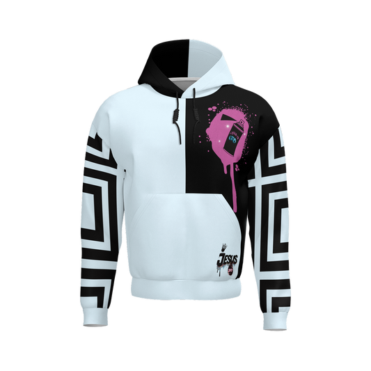 God's Child Jesus Drip - Drip with Purpose Pocket Hoodie_003
