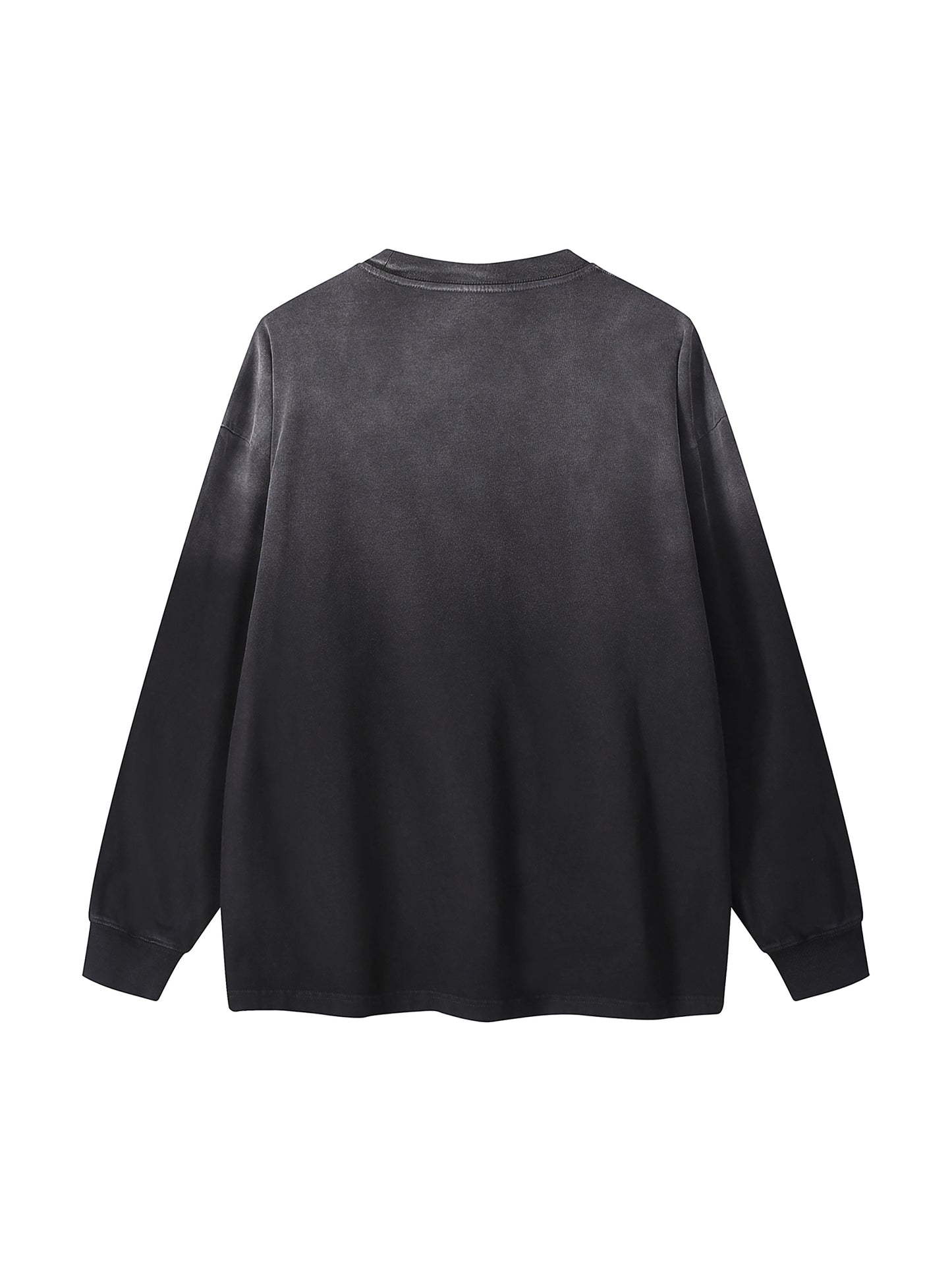 Gradient Washed Long Sleeve T-Shirt