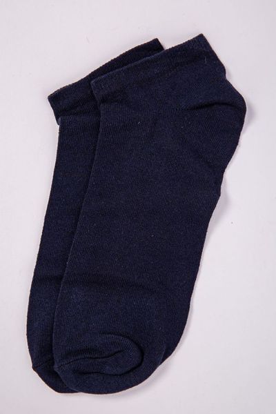 Короткі чоловічі шкарпетки, синього кольору однотонні, 151R5050 151R5050 фото
