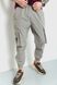 Спортивні брюки чоловічі тонкі стрейчеві, колір оливковий, 157R102 157R102 фото 3