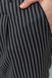 Чоловічі штани в смужку, колір сіро-чорний, 157R2007-1 157R2007-1 фото 5
